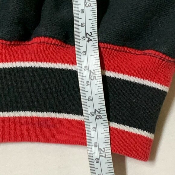 Chicago Blackhawks NHL Sweatshirt Medium Black 1991 All Star Game Hockey Team - Picture 8 of 11